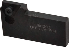 APT - 2 to 2-3/4 Inch Adjustable Blade, Carbide Auxiliary Pilot Blade - Series E, EX20 Auxiliary Pilot Required, Indexable Insert Blade - Exact Industrial Supply