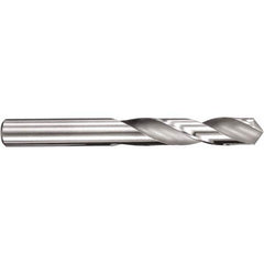 SGS - 10.5mm 145° Spiral Flute Solid Carbide Screw Machine Drill Bit - Exact Industrial Supply