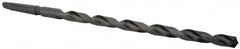 Interstate - 47/64", 2MT 118° Point High Speed Steel Taper Shank Drill Bit - Exact Industrial Supply