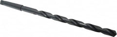 Interstate - 27/32", 3MT 118° Point High Speed Steel Taper Shank Drill Bit - Exact Industrial Supply