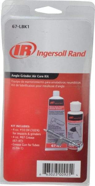 Ingersoll-Rand - Angle & Disc Grinder Lubrication Kit - For Use with Angle Grinders - Exact Industrial Supply