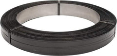 Made in USA - 1,334' Long x 3/4" Wide, Oscillated Coil Steel Strapping - 3,250 Lb Capacity, 0.031" Thick - Exact Industrial Supply