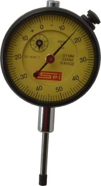 SPI - Drop Indicator Dial Indicator - For Use with IPD Gage 30-640-7 - Exact Industrial Supply