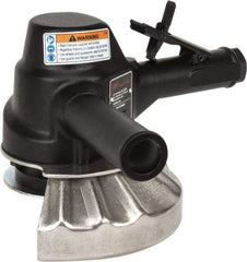 Ingersoll-Rand - 7" Wheel Diam, 6,000 RPM, Pneumatic Angle & Disc Grinder - 5/8-11 Spindle, 61 CFM - Exact Industrial Supply
