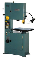 Enco - 14" Throat Capacity, Variable Speed Pulley Vertical Bandsaw - 1 hp - Exact Industrial Supply