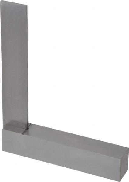 Value Collection - 4" Blade Length, 3" Base Length Square - 0.0006" Accuracy - Exact Industrial Supply