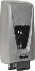 GOJO - 5000 mL Liquid Hand Soap Dispenser - ABS Plastic, Hanging, Gray - Exact Industrial Supply