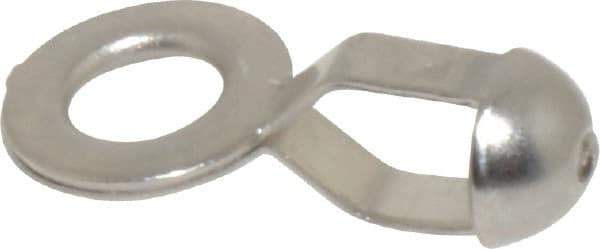 Made in USA - 9/16 Inch Long Stainless Steel End Coupling - For Trade Size Numbers 8 and 10 10 Ball Chains - Exact Industrial Supply