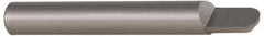 Accupro - 1/2" Shank Diam, 2" OAL, 1/2" Cut Diam, Ball Engraving Cutter - 9/16" LOC, 1 Flute, Right Hand Cut, Micrograin Solid Carbide, Uncoated - Exact Industrial Supply