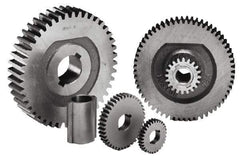 Boston Gear - 20 Pitch, 1.7" Pitch Diam, 1.8" OD, 34 Tooth Spur Gear - 3/8" Face Width, 5/8" Bore Diam, 14.5° Pressure Angle, Steel - Exact Industrial Supply