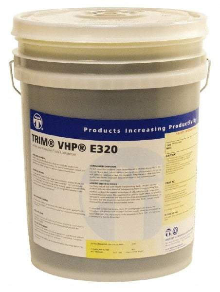 Master Fluid Solutions - Trim VHP E320, 1 Gal Bottle Cutting & Grinding Fluid - Water Soluble, For Drilling, Gundrilling, Gunreaming, Slotting - Exact Industrial Supply