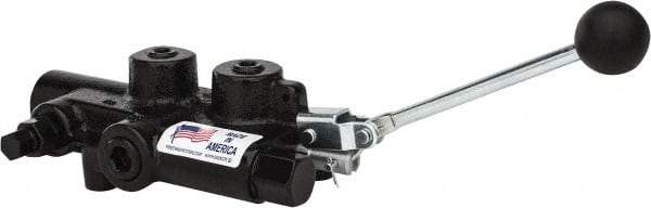 Prince - 25 GPM 3/4 Inlet Cast Iron Hydraulic Control Valve - 5-1/8" Wide x 12-1/2" Long - Exact Industrial Supply