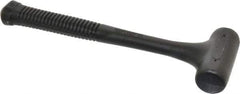 Value Collection - 10 oz Head 1-1/4" Face Diam Steel Dead Blow Hammer - 10-5/8" OAL, Steel Handle - Exact Industrial Supply