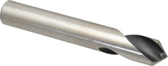 Interstate - 3/4" Body Diam, 90°, 5" OAL, High Speed Steel Spotting Drill - Exact Industrial Supply