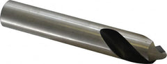 Interstate - 1" Body Diam, 90°, 6" OAL, High Speed Steel Spotting Drill - Exact Industrial Supply