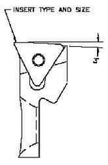 Parlec - Series 2, Right Hand Cut, Boring Cartridge - TCMT06 Insert, 0° Lead Angle - Exact Industrial Supply