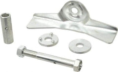 Albion - 1/2" ID, Caster Cam Brake Kit - Use with Albion - 4, 5, 6 & 8" Casters with Wheel Width of 2" - Exact Industrial Supply