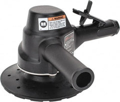 Ingersoll-Rand - 7" Max Disc, 6,000 RPM, Pneumatic Handheld Disc Sander - 61 CFM, 1/2 NPT Inlet, 2 hp - Exact Industrial Supply