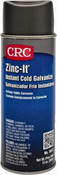 CRC - 16 oz Zinc Cold Galvanizing Compound - Comes in Aerosol - Exact Industrial Supply