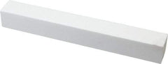 Made in USA - 150 Grit Aluminum Oxide Rectangular Dressing Stick - 8 x 1 x 1, Very Fine Grade, Vitrified Bond - Exact Industrial Supply