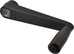 Gibraltar - Revolving Crank Handle - 3/4" Square Bore, Plastic/Aluminum - Exact Industrial Supply