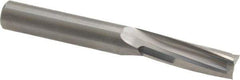 Onsrud - 3/8" Cutting Diam x 1-1/8" Length of Cut, 3 Flute, Upcut Spiral Router Bit - Uncoated, Right Hand Cut, Solid Carbide, 3" OAL x 3/8" Shank Diam, Three Edge, 10° Helix Angle - Exact Industrial Supply