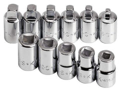 SK - 11 Piece 3/8" Drive Socket Set - 4 Points, 3/16" to 3/8" Range, Inch Measurement Standard - Exact Industrial Supply