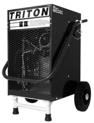 EBAC - 12 Gal Saturation Capacity, 5 Amp, Portable Dehumidifier - 19-1/2" Wide x 29" High x 15-1/2" Deep, 51 Pint Volume Capacity, 5/8 hp - Exact Industrial Supply