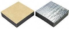 American Acoustical Products - 54" Long x 40" Wide x 1-1/2" Thick, Polyurethane Foam Sheet - ASTM Specification, Gray - Exact Industrial Supply