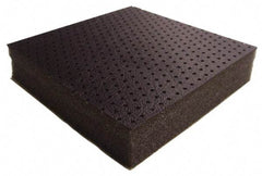 American Acoustical Products - 54" Long x 24" Wide x 1/2" Thick, Polyurethane Foam Sheet - ASTM Specification, Gray - Exact Industrial Supply