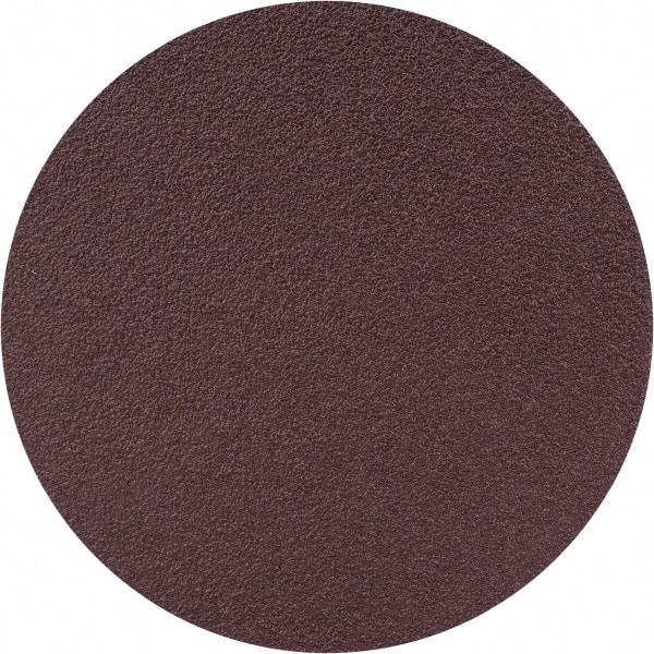 3M - 4" Diam, 80 Grit Aluminum Oxide Adhesive PSA Disc - Medium Grade, X Weighted Cloth Backing, For Bench Top Motors, Disc Sanders, Random Orbital Sanders - Exact Industrial Supply