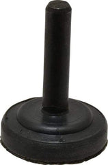 3M - 1" Diam Adhesive/PSA Disc Backing Pad - 1/4" Shank Diam, Medium Density, 20,000 RPM - Exact Industrial Supply