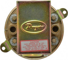 Dwyer - Low Differential Pressure Switch - 1/8 Inch Thread, 10 Maximum PSI, Low Differential Pressure Switches - Exact Industrial Supply