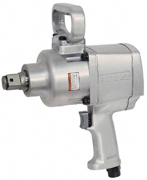 Ingersoll-Rand - 1" Drive, 5,000 RPM, 1,475 Ft/Lb Torque Impact Wrench - Pistol Grip Handle, 830 IPM, 34 CFM, 1/2" NPTF Inlet - Exact Industrial Supply