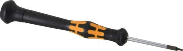 Wera - Size 5 Torx Driver - 1-5/8" Blade Length, 5-1/2" OAL - Exact Industrial Supply