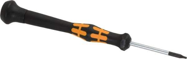 Wera - Size 6 Torx Driver - 1-5/8" Blade Length, 5-1/2" OAL - Exact Industrial Supply