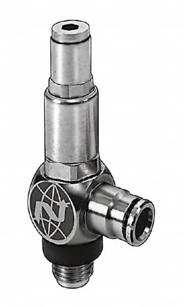 Norgren - 1/4" NPTF Inlet x 1/4" NPTF Outlet Pressure Reducing Fitting Valve - Exact Industrial Supply