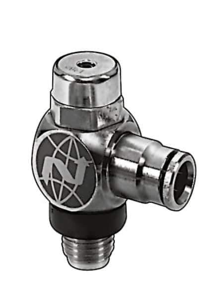 Norgren - 1/2" NPTF x 1/2" NPTF Pilot Operated Check Valve - 15 to 150 psi & Brass Material - Exact Industrial Supply