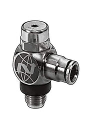 Norgren - 1/8" NPTF x 1/8" NPTF Pilot Operated Check Valve - 15 to 150 psi & Brass Material - Exact Industrial Supply