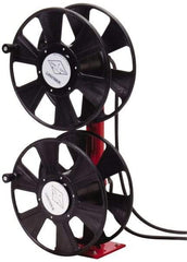 Reelcraft - 250 Amp, 600 VDC Welding Cable Reel - 38" Overall Height x 18" Overall Width x 16-1/4" Overall Depth - Exact Industrial Supply