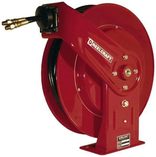 Reelcraft - 30' Spring Retractable Hose Reel - 2,000 psi, Hose Included - Exact Industrial Supply