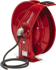 Reelcraft - 400 Amp, 90 VDC Welding Cable Reel - 20-1/4" Overall Height x 14-3/4" Overall Width x 19" Overall Depth - Exact Industrial Supply