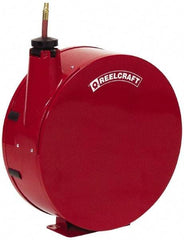 Reelcraft - 35' Spring Retractable Hose Reel - 300 psi, Hose Included - Exact Industrial Supply