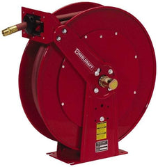 Reelcraft - 75' Spring Retractable Hose Reel - 300 psi, Hose Included - Exact Industrial Supply