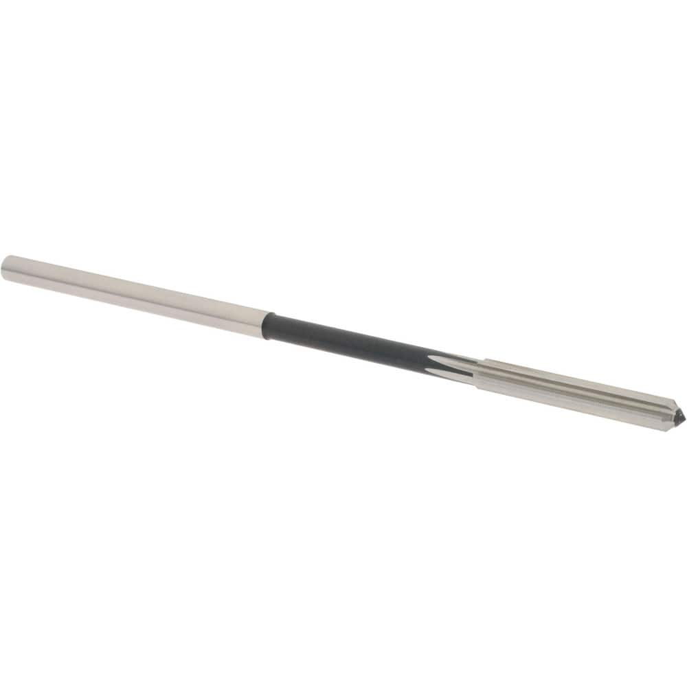 Chucking Reamer: 0.172″ Dia, Straight Shank, High Speed Steel 6 Flute, RH