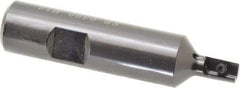 Carmex - 0.39" Cut Diam, 0.51" Max Depth of Cut, 3/4" Shank Diam, Indexable Thread Mill - Insert Style I/E, 12mm Insert Size, 1 Insert, Toolholder Style SR, 3.35" OAL - Exact Industrial Supply