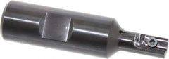 Carmex - 0.54" Cut Diam, 0.77" Max Depth of Cut, 3/4" Shank Diam, Indexable Thread Mill - Insert Style I/E, 14mm Insert Size, 1 Insert, Toolholder Style SR, 2.98" OAL - Exact Industrial Supply