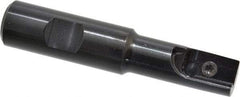 Carmex - 0.79" Cut Diam, 1.57" Max Depth of Cut, 3/4" Shank Diam, Indexable Thread Mill - Insert Style I/E, 21mm Insert Size, 1 Insert, Toolholder Style SR, 3.7" OAL - Exact Industrial Supply