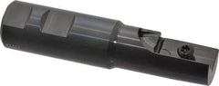 Carmex - 10.14" Cut Diam, 1.85" Max Depth of Cut, 1" Shank Diam, Indexable Thread Mill - Insert Style I/E, 30mm Insert Size, 1 Insert, Toolholder Style SR, 4.27" OAL - Exact Industrial Supply