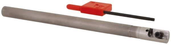 Carmex - 0.39" Cut Diam, 0.312" Shank Diam, Indexable Thread Mill - Insert Style I/E, 12mm Insert Size, 1 Insert, Toolholder Style SR, 5" OAL - Exact Industrial Supply